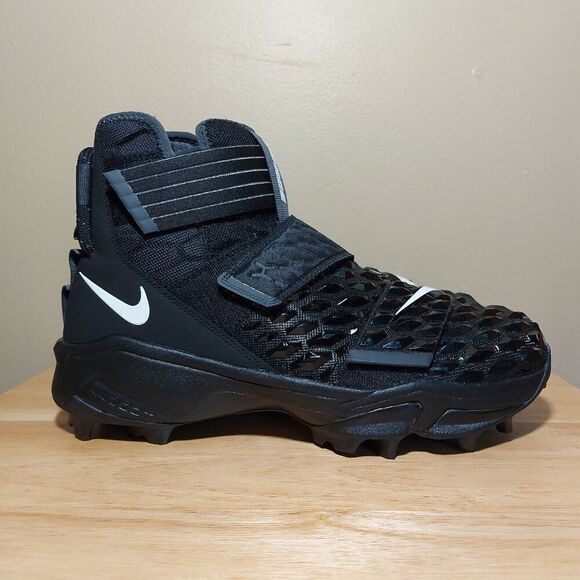 Nike Force Savage Elite 2 Shark Rubber Football Cleats Black CK2824-001 Men's 12 - Picture 1 of 7